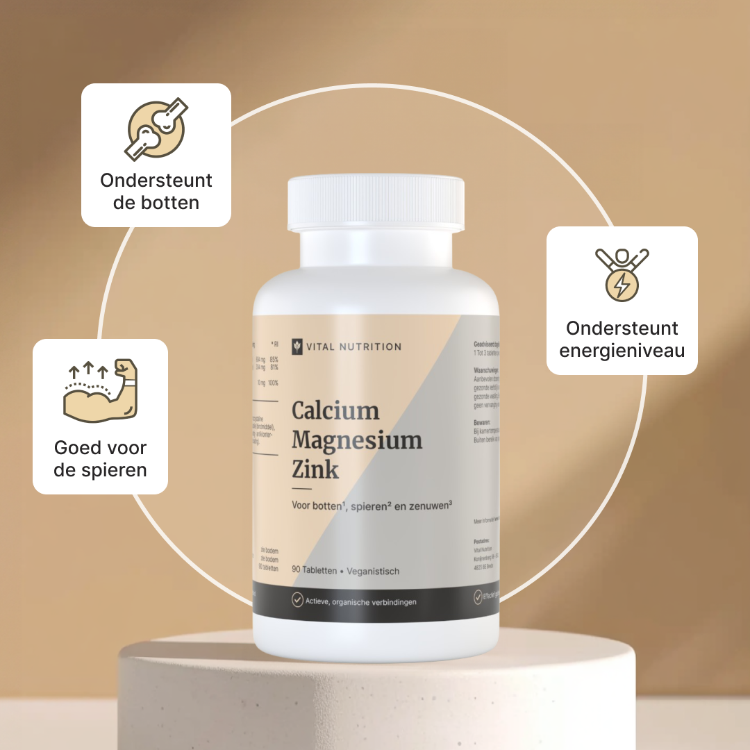 Calcium Magnesium Zink gezondheidsvoordelen - Vital Nutrition