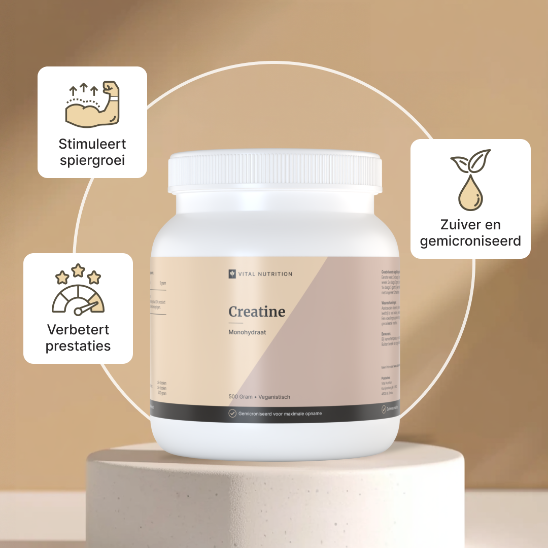Gezondheidsvoordelen van Vital Nutrition Creatine Monohydraat