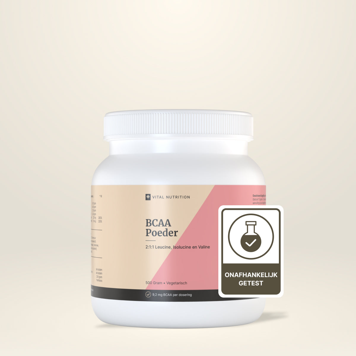 BCAA poeder van Vital Nutrition onafhankelijk getest