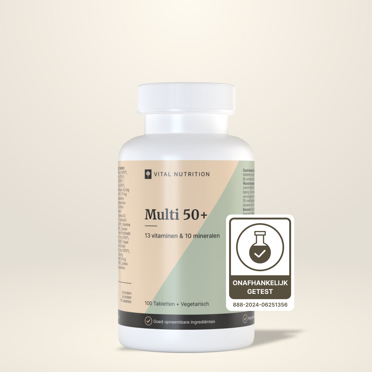 Multi 50+ van Vital Nutrition onafhankelijk getest