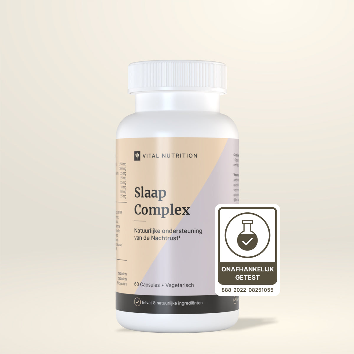 Slaap Complex van Vital Nutrition onafhankelijk getest