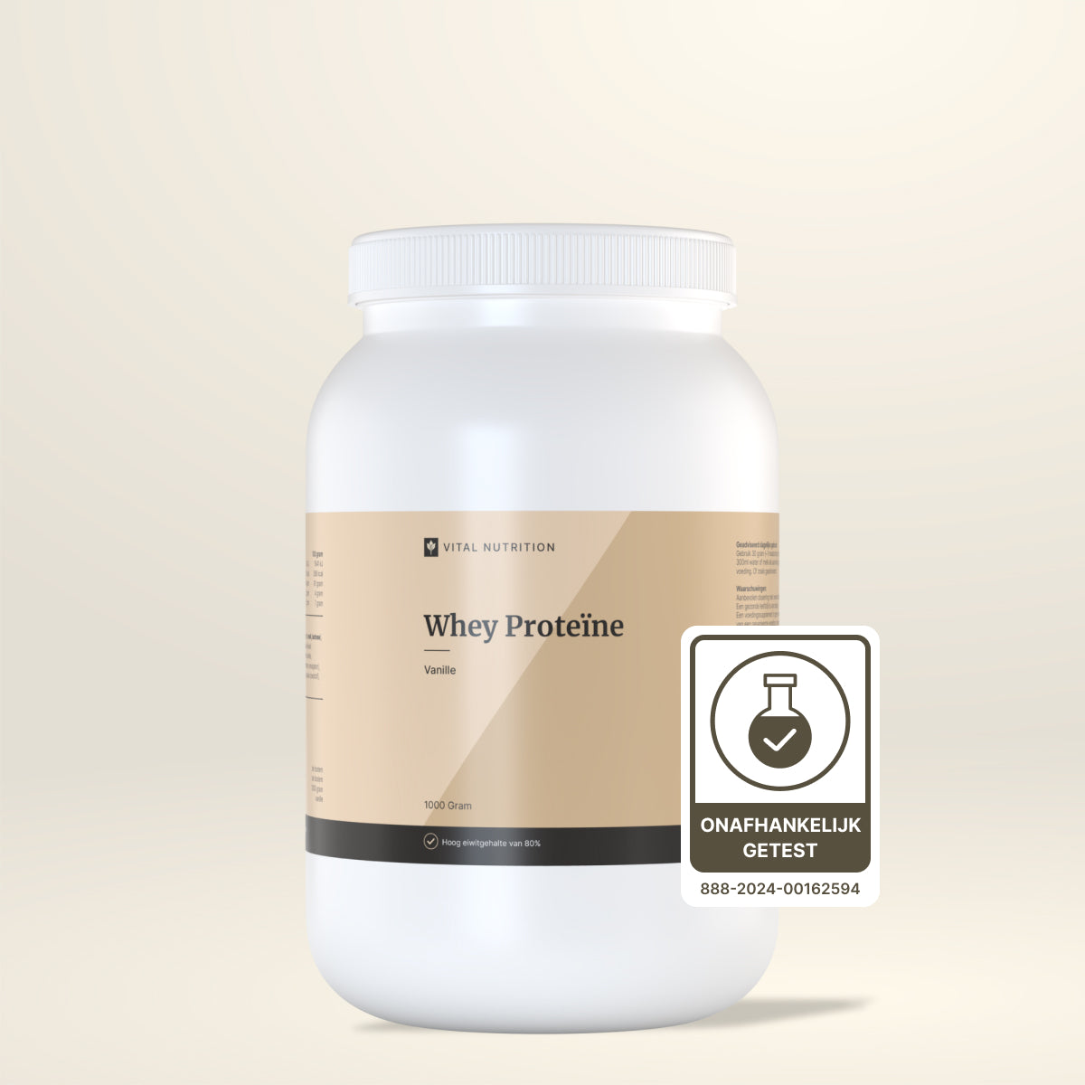 Whey Proteïne van Vital Nutrition onafhankelijk getest