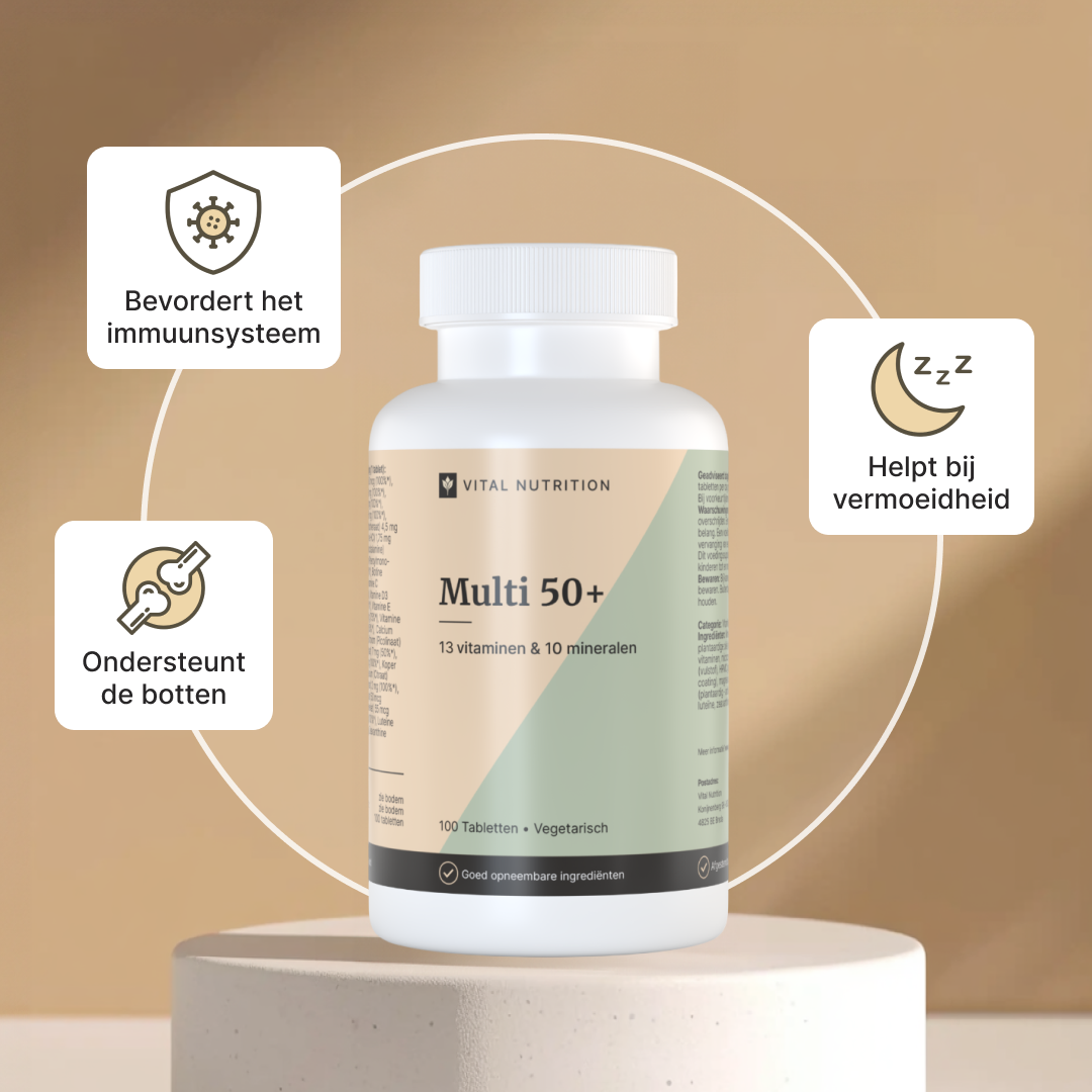Gezondheidsvoordelen van Vital Nutrition Multi 50+