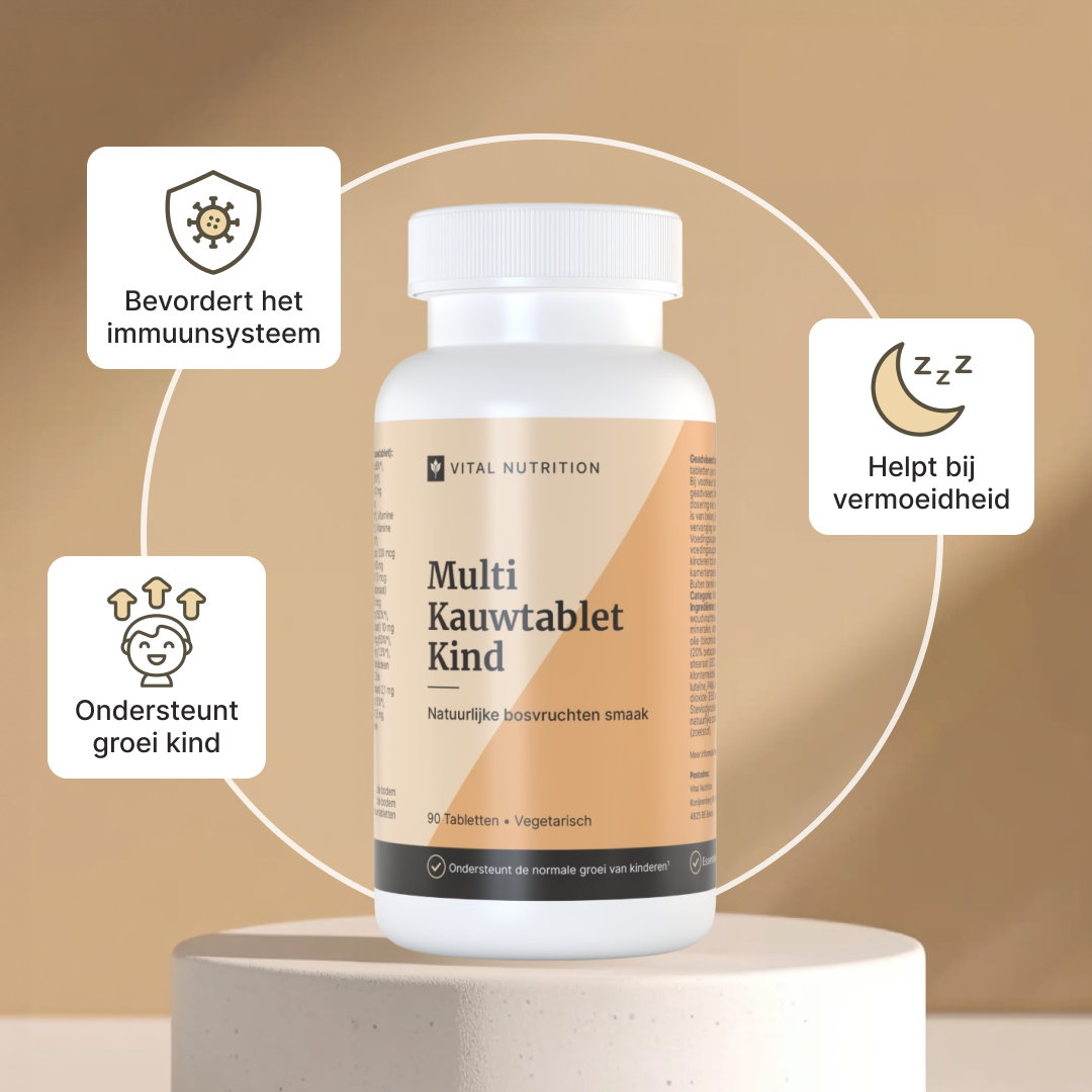 Multi Kind Kauwtablet gezondheidsvoordelen - Vital Nutrition