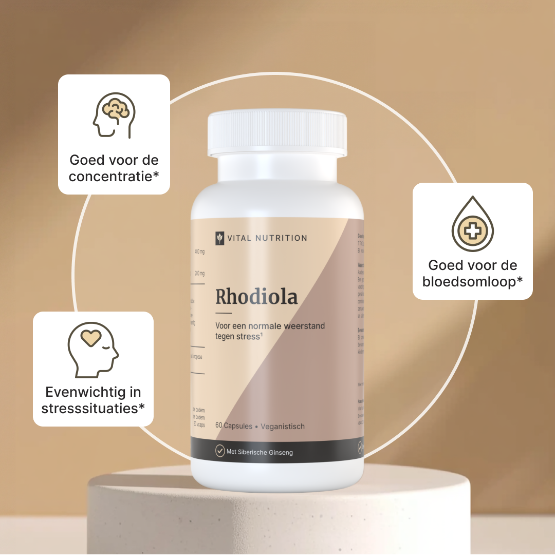 Gezondheidsvoordelen van Vital Nutrition Rhodiola