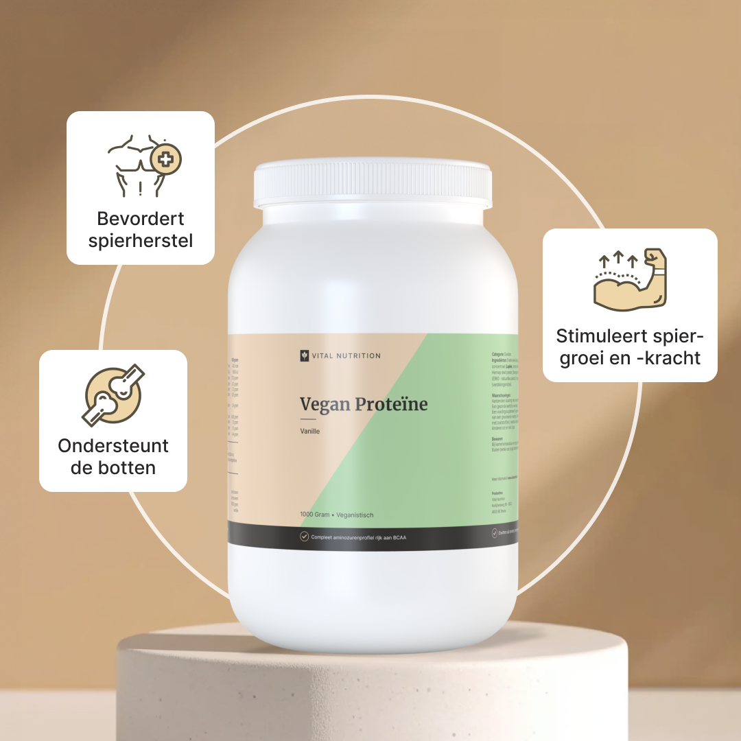 Gezondheidsvoordelen van Vital Nutrition Vegan Proteïne