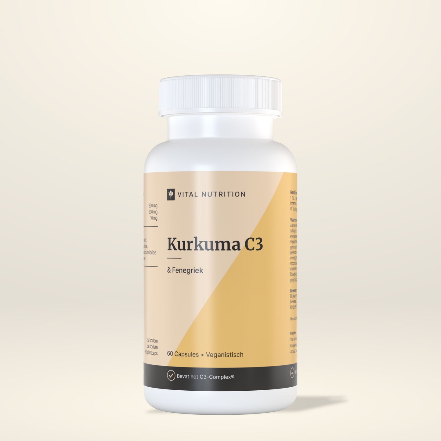 Vital Nutrition Kurkuma C3 Fenegriek 60 capsules