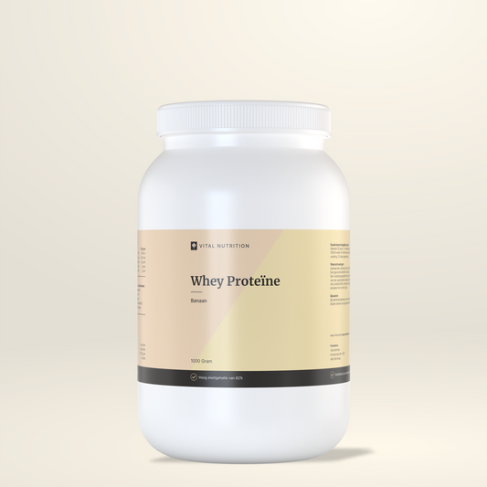 Vital Nutrition Whey Proteïne banaan
