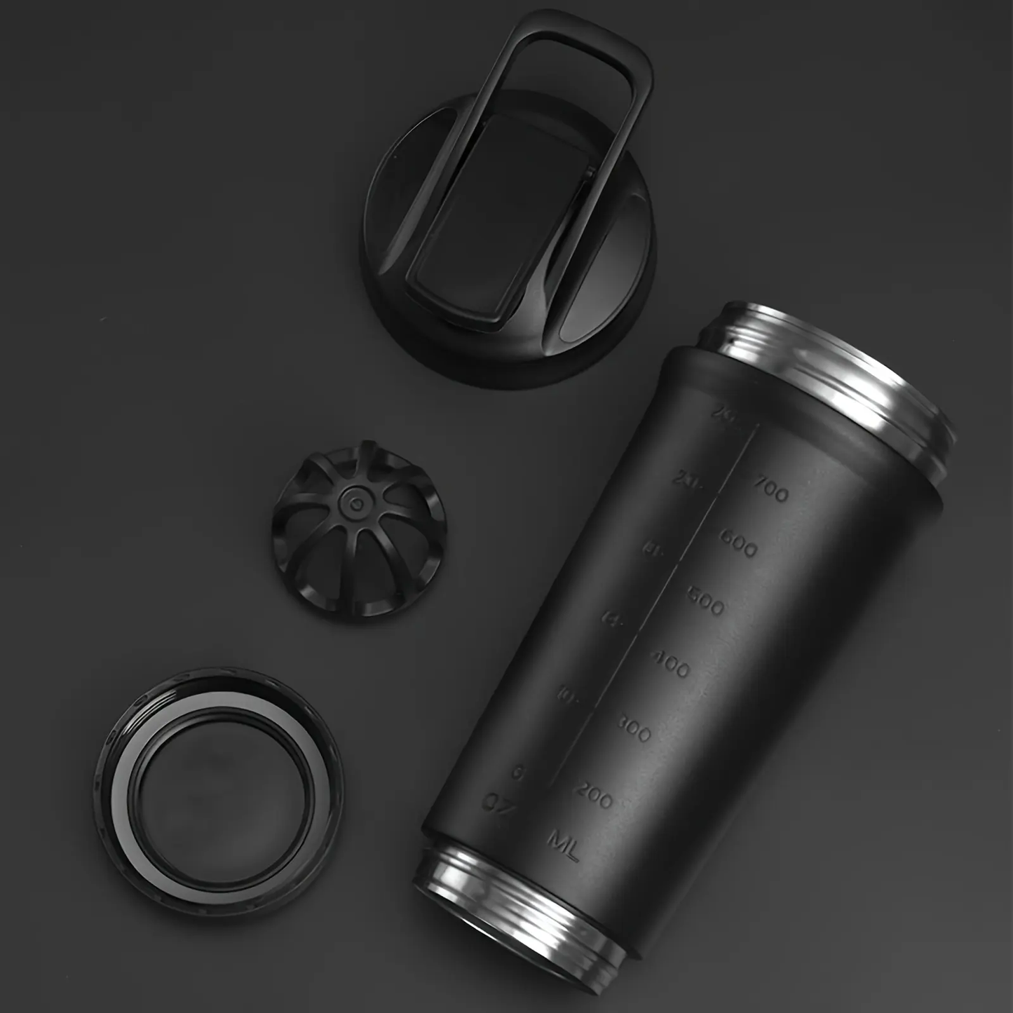 Vital Shaker RVS onderdelen weergave