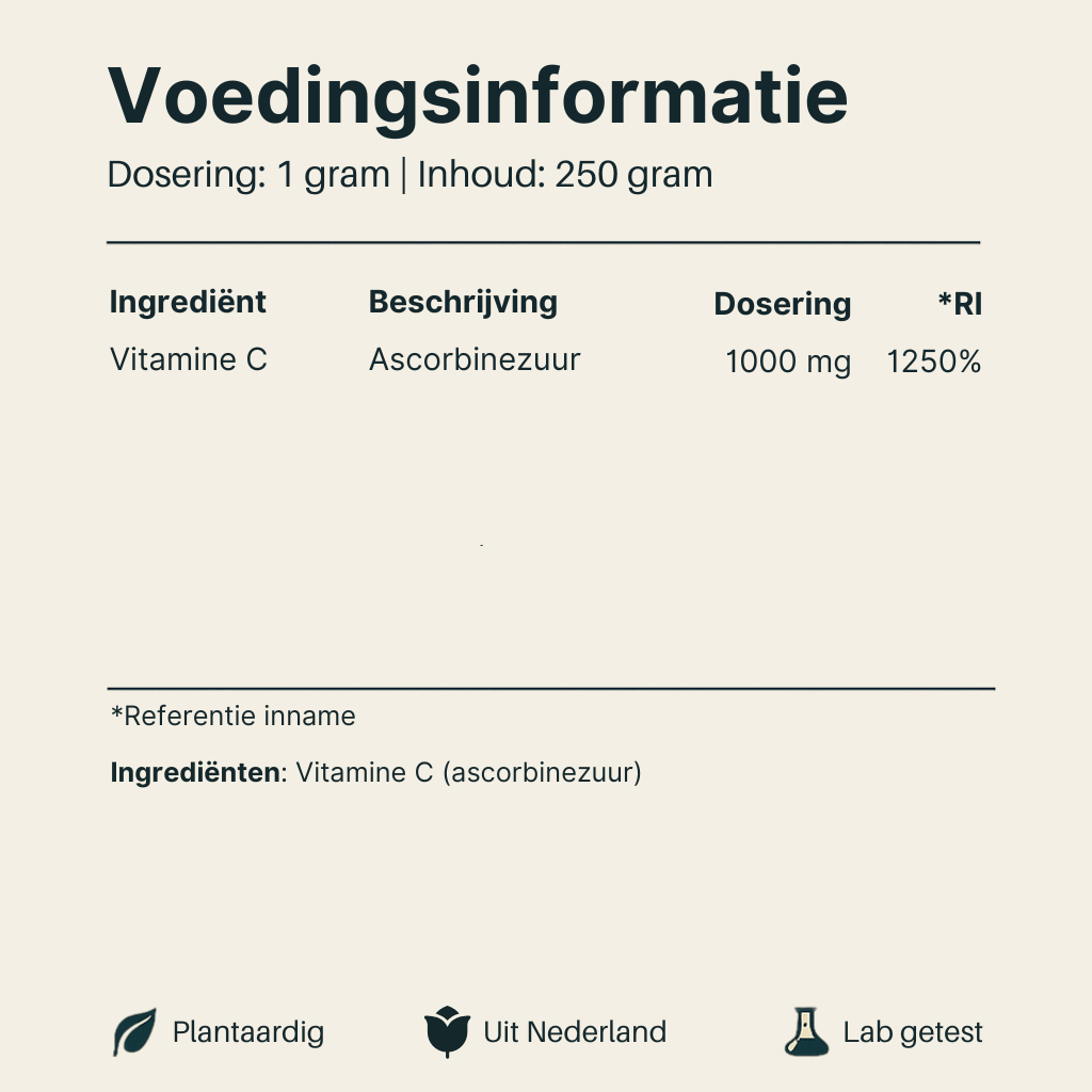 Vitamine C - Poeder