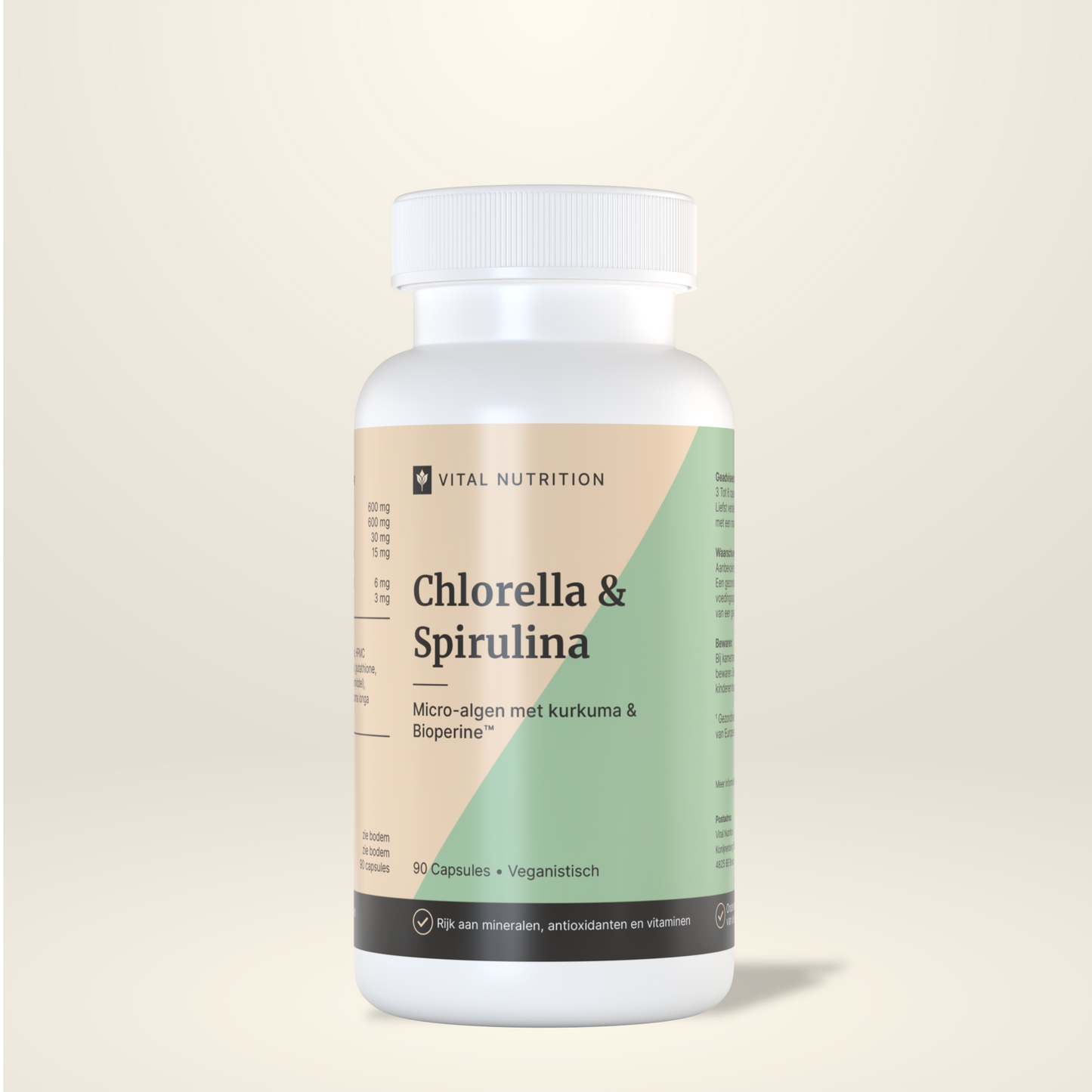 Chlorella & Spirulina van Vital Nutrition