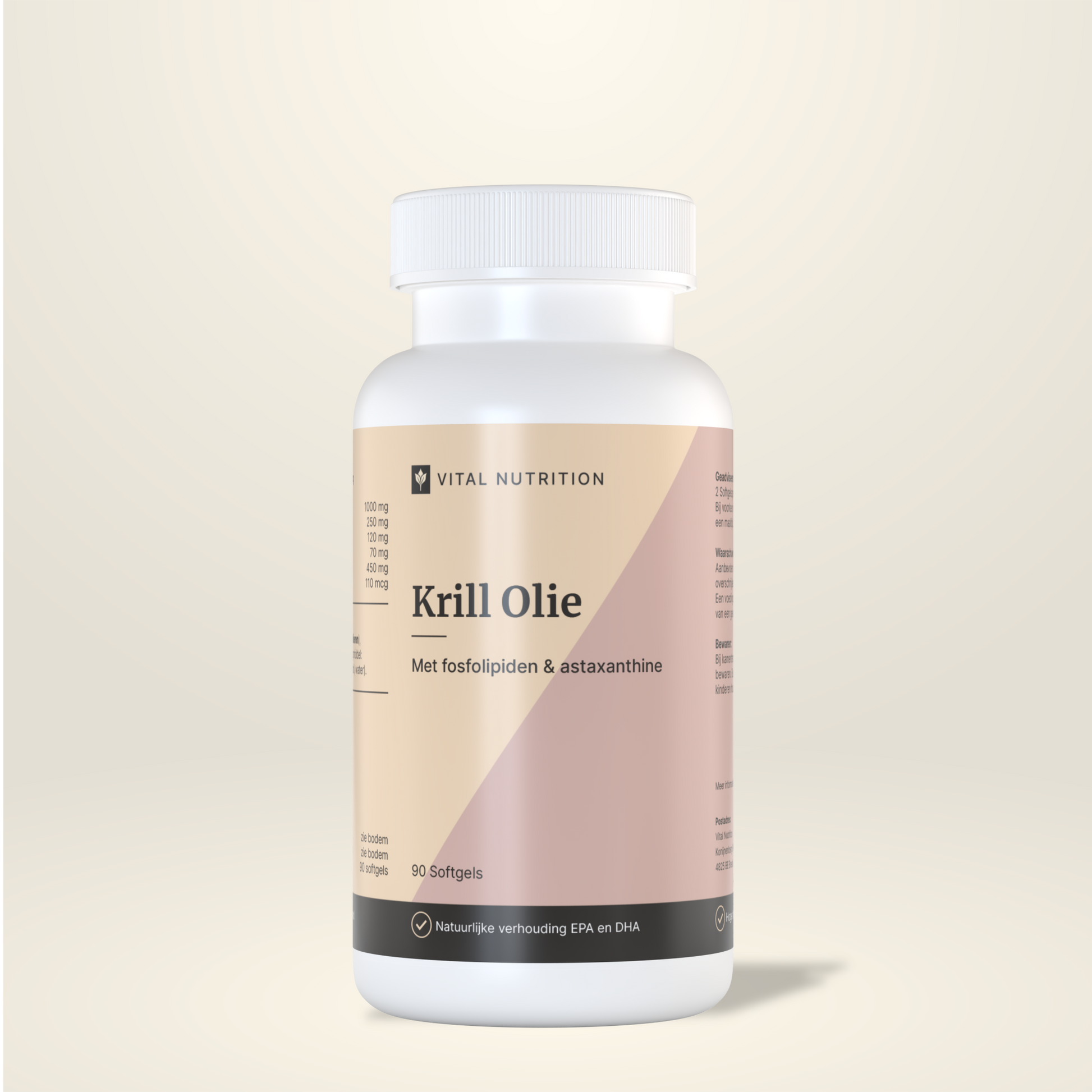 Krillolie van Vital Nutrition