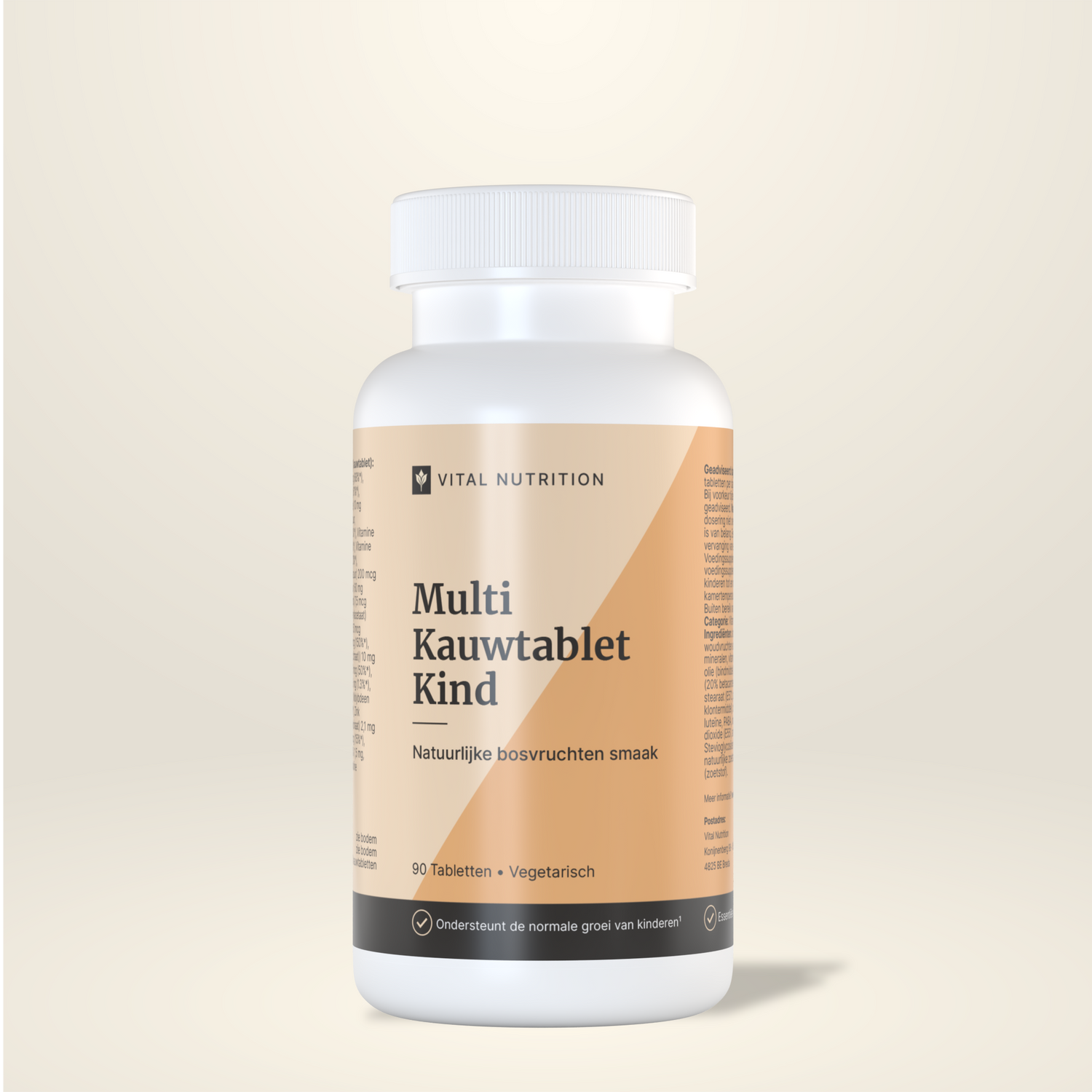 Multi Kauwtablet Kind van Vital Nutrition