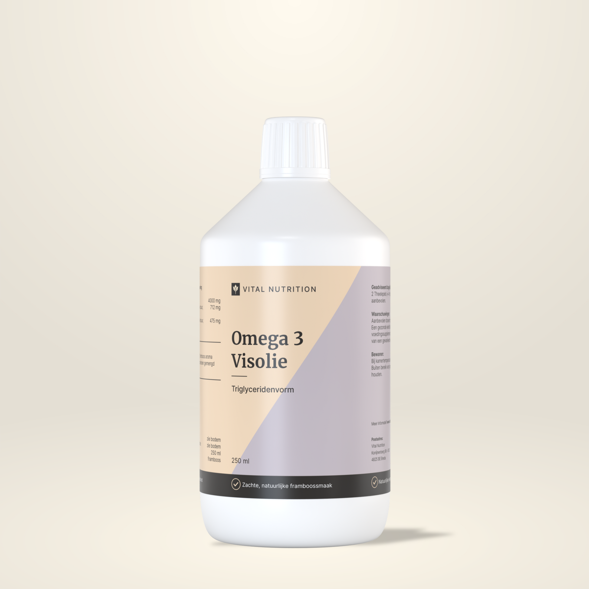 Omega 3 Visolie Triglyceriden van Vital Nutrition
