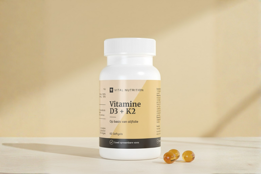 Vitamine D3 + K2 met 3 softgels