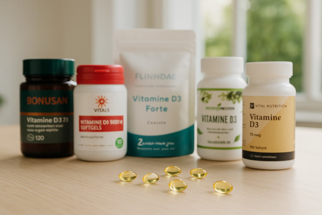 Beste Vitamine d: Vital Nutrition, Flinndal, Bonusan, Vitals en Natuurlijk Presteren
