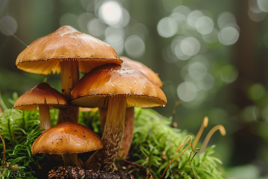 Cordyceps paddenstoelen
