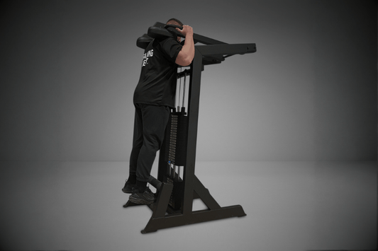 Standing calf raise machine