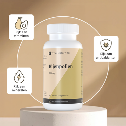 Gezondheidsvoordelen van Vital Nutrition Bijenpollen