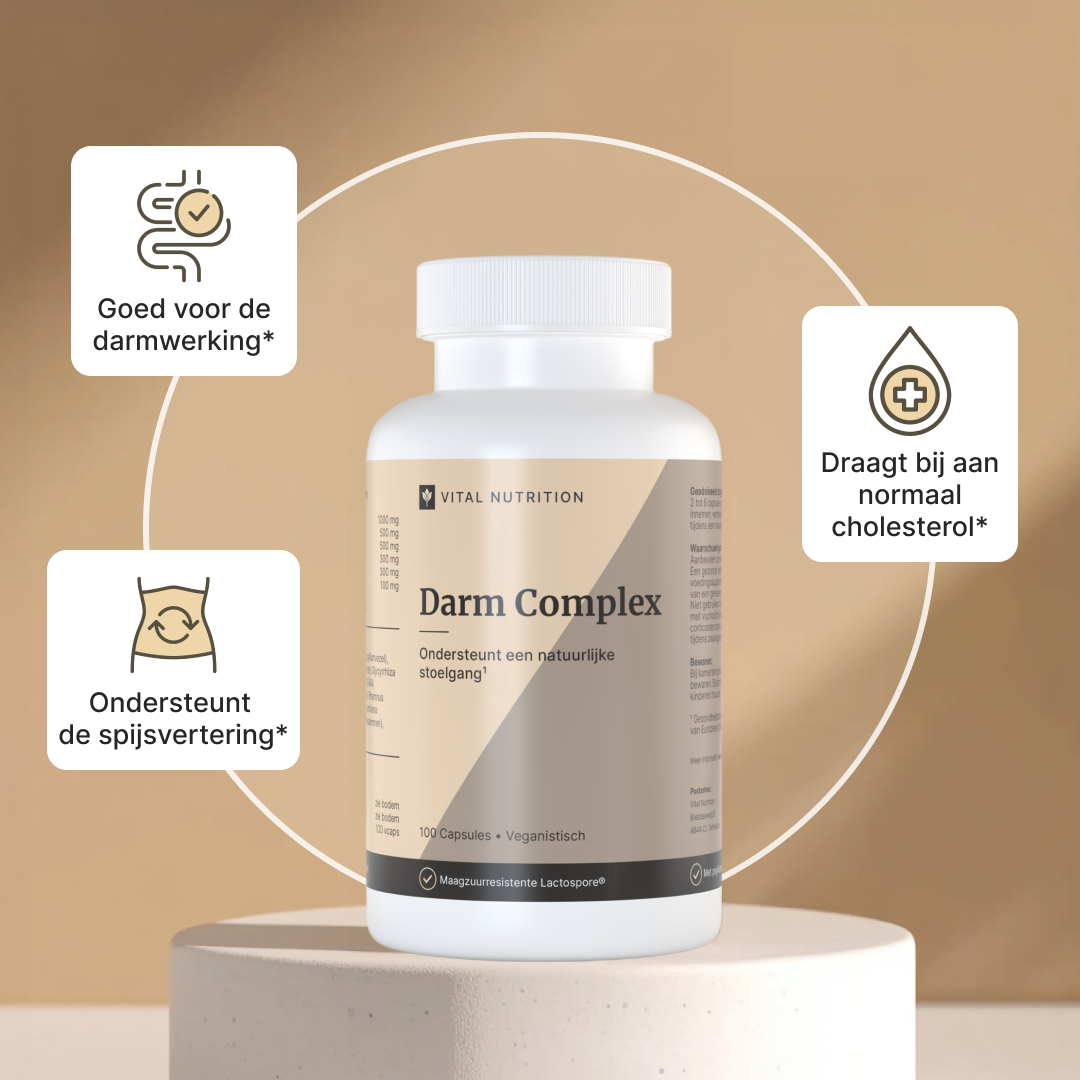 Gezondheidsvoordelen van Vital Nutrition Darm Complex