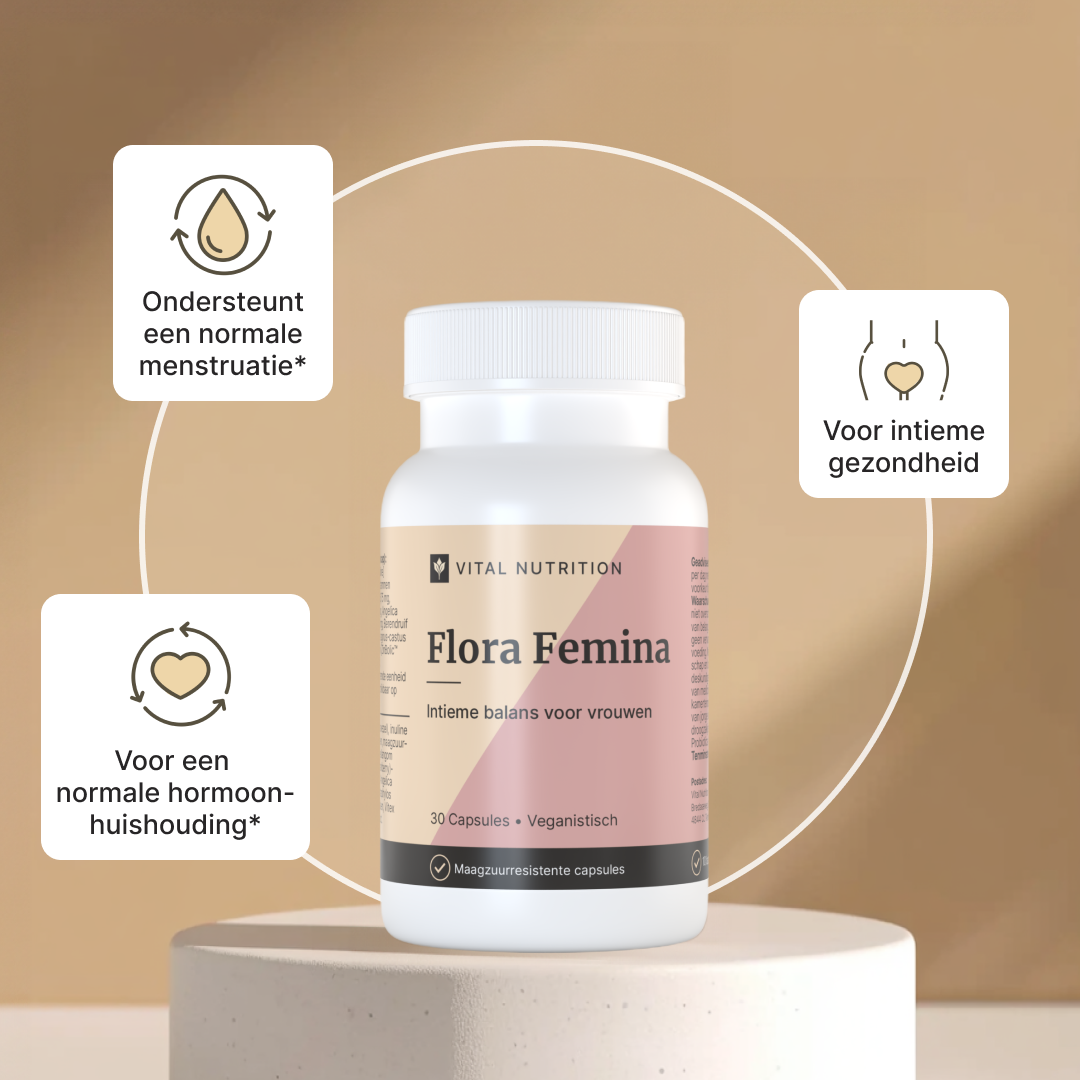 Gezondheidsvoordelen van Vital Nutrition Flora Femina