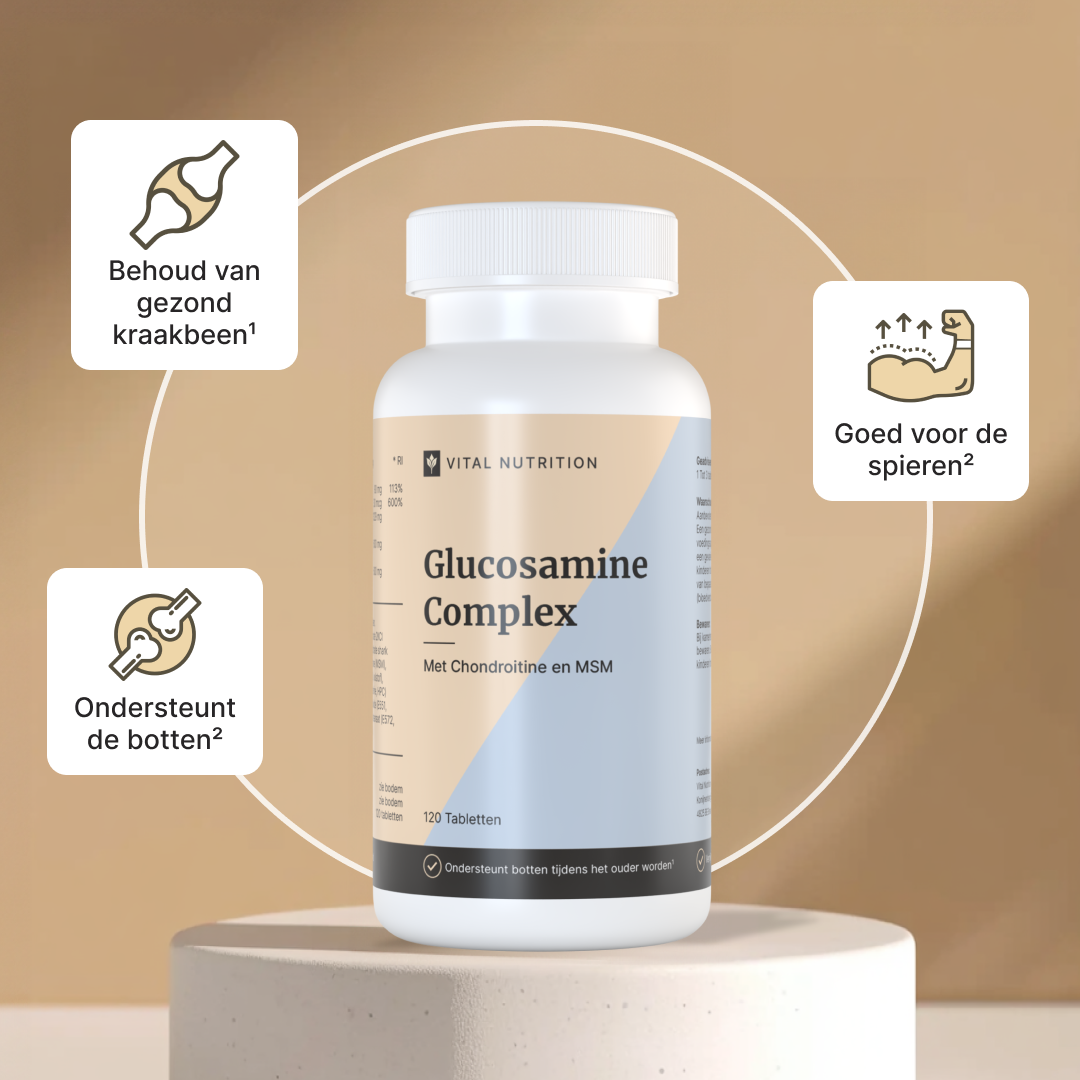 Gezondheidsvoordelen van Vital Nutrition Glucosamine Complex