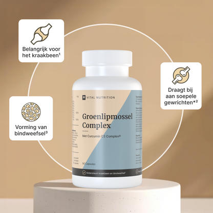 Gezondheidsvoordelen van Vital Nutrition Groenlipmossel Complex
