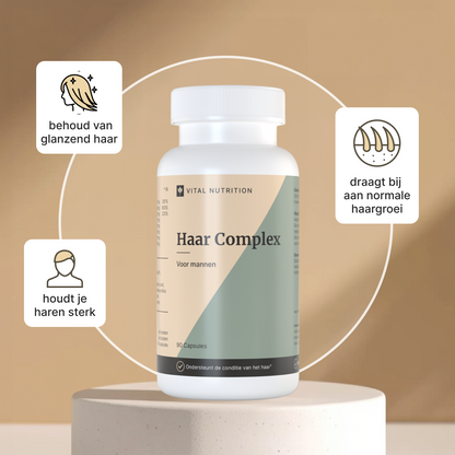 Gezondheidsvoordelen van Vital Nutrition Haar Complex Man