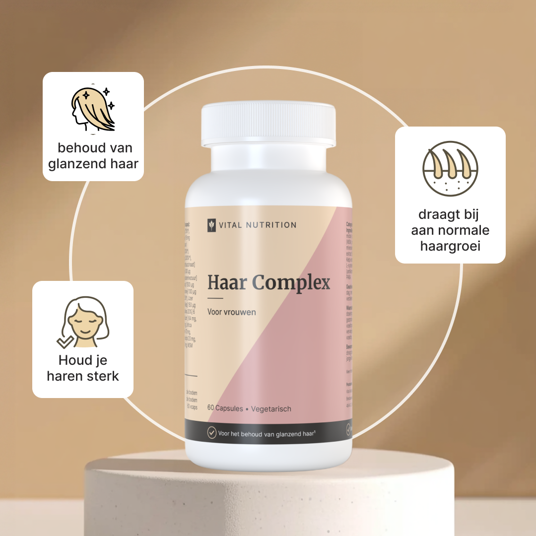Gezondheidsvoordelen van Vital Nutrition Haar Complex Vrouw
