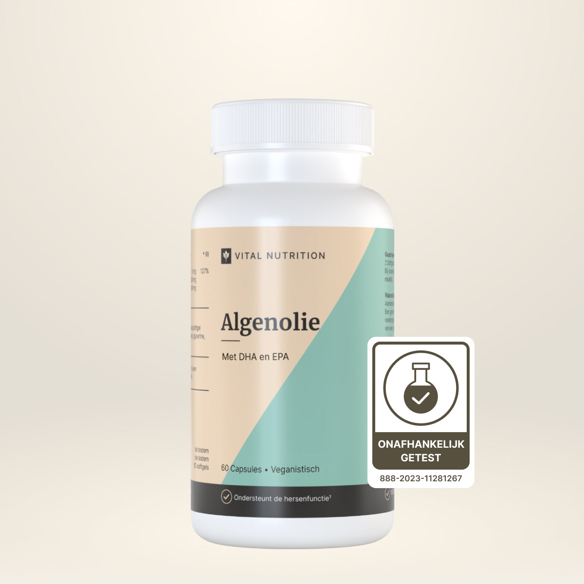 Algenolie van Vital Nutrition onafhankelijk getest