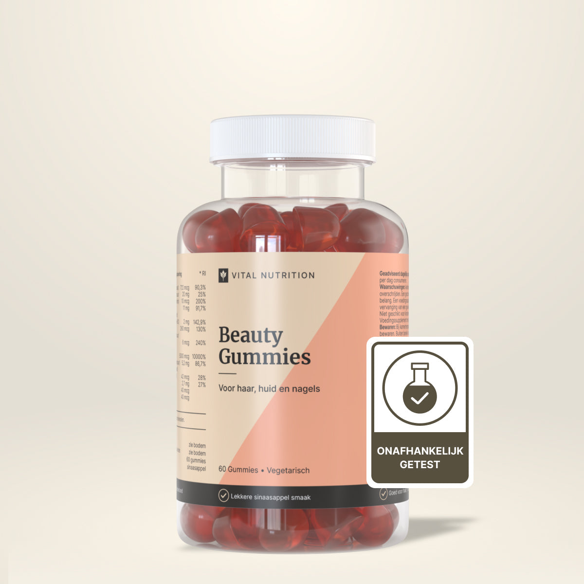 Beauty Gummies van Vital Nutrition onafhankelijk getest