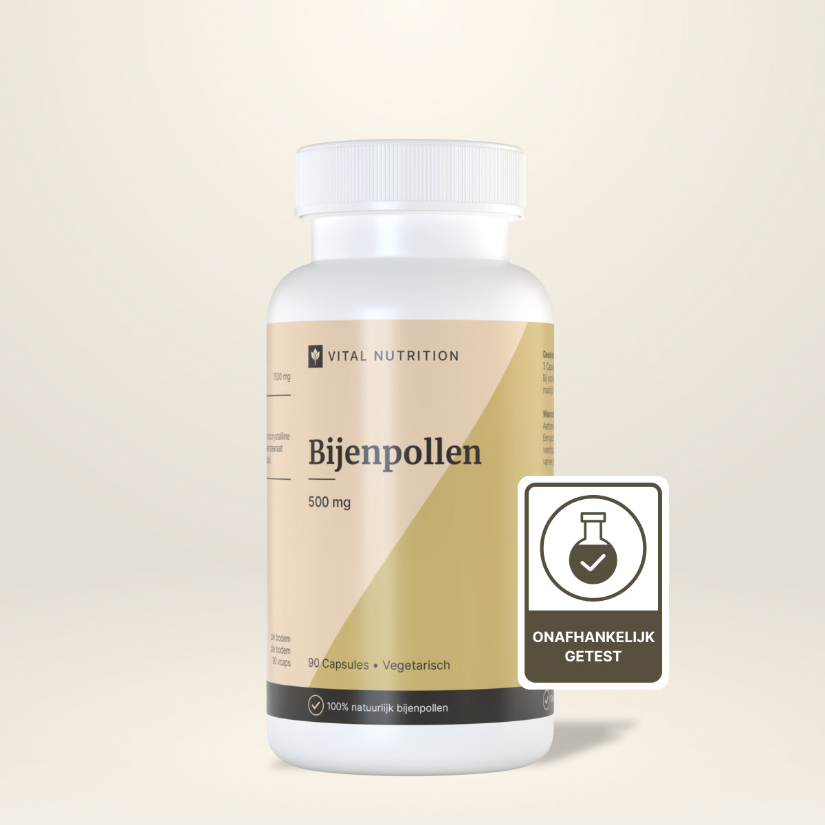 Bijenpollen van Vital Nutrition onafhankelijk getest
