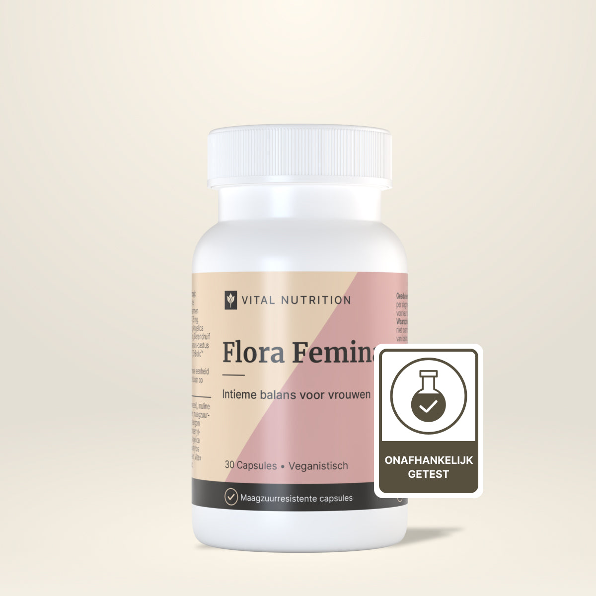 Flora Femina van Vital Nutrition onafhankelijk getest