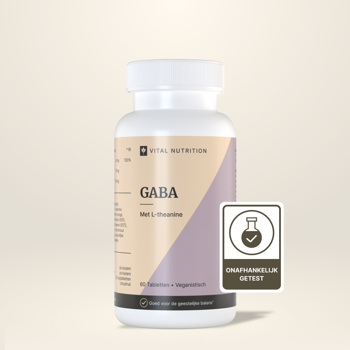 GABA van Vital Nutrition onafhankelijk getest