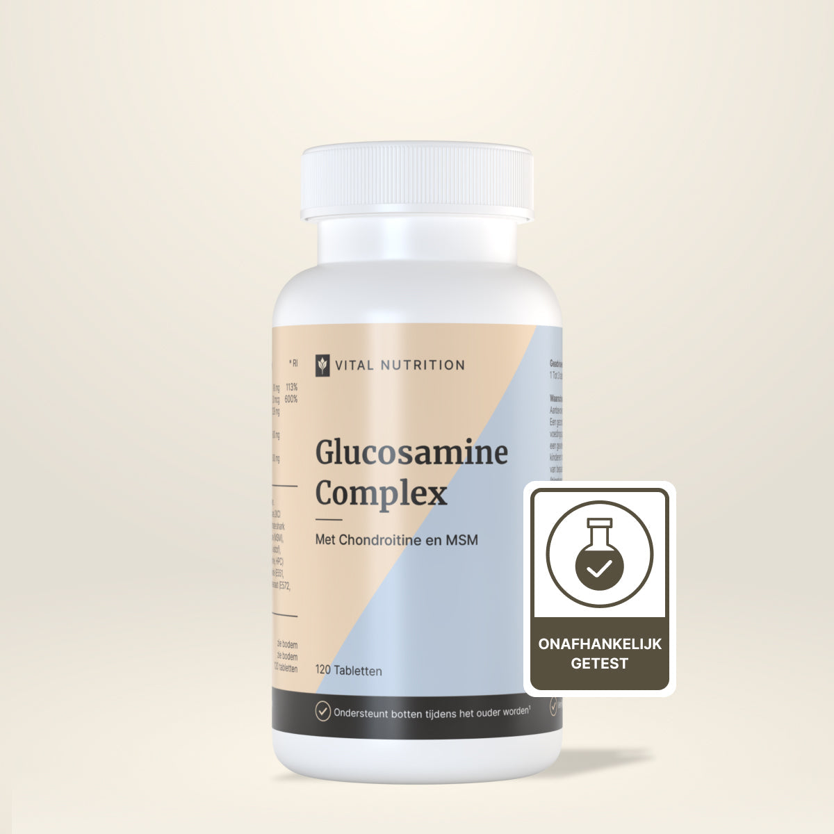 Glucosamine Complex van Vital Nutrition onafhankelijk getest