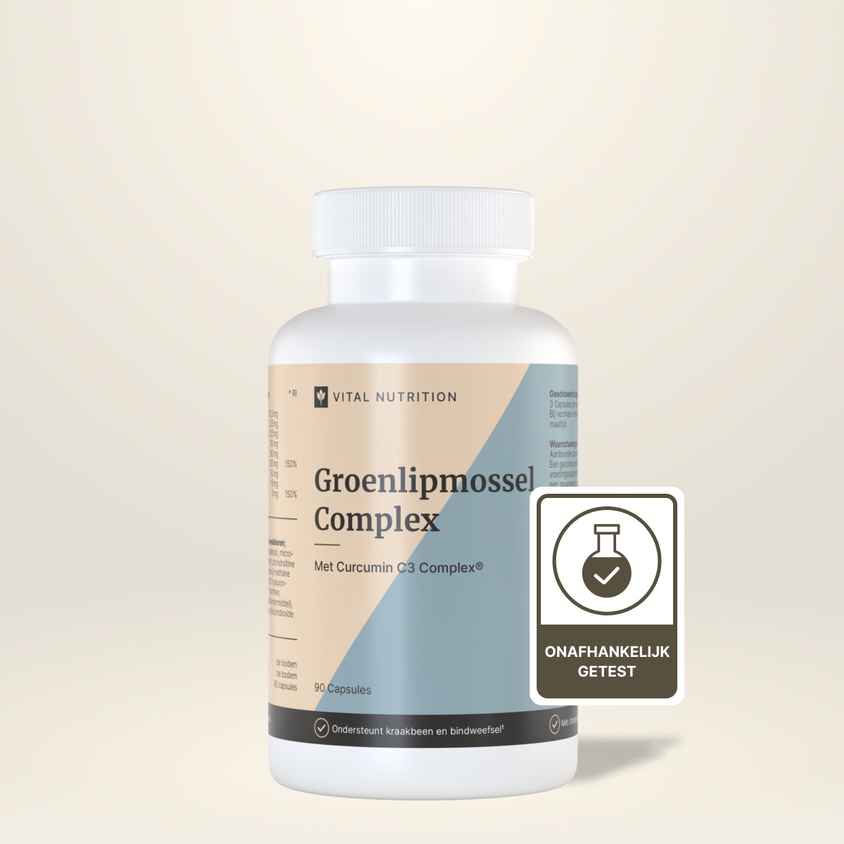Groenlipmossel van Vital Nutrition onafhankelijk getest