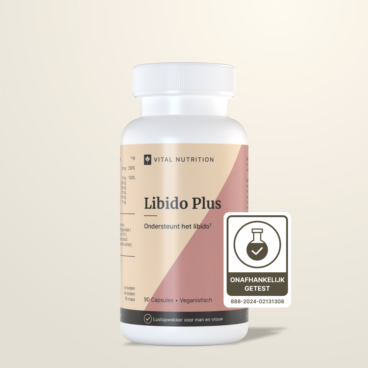 Libido Plus van Vital Nutrition onafhankelijk getest