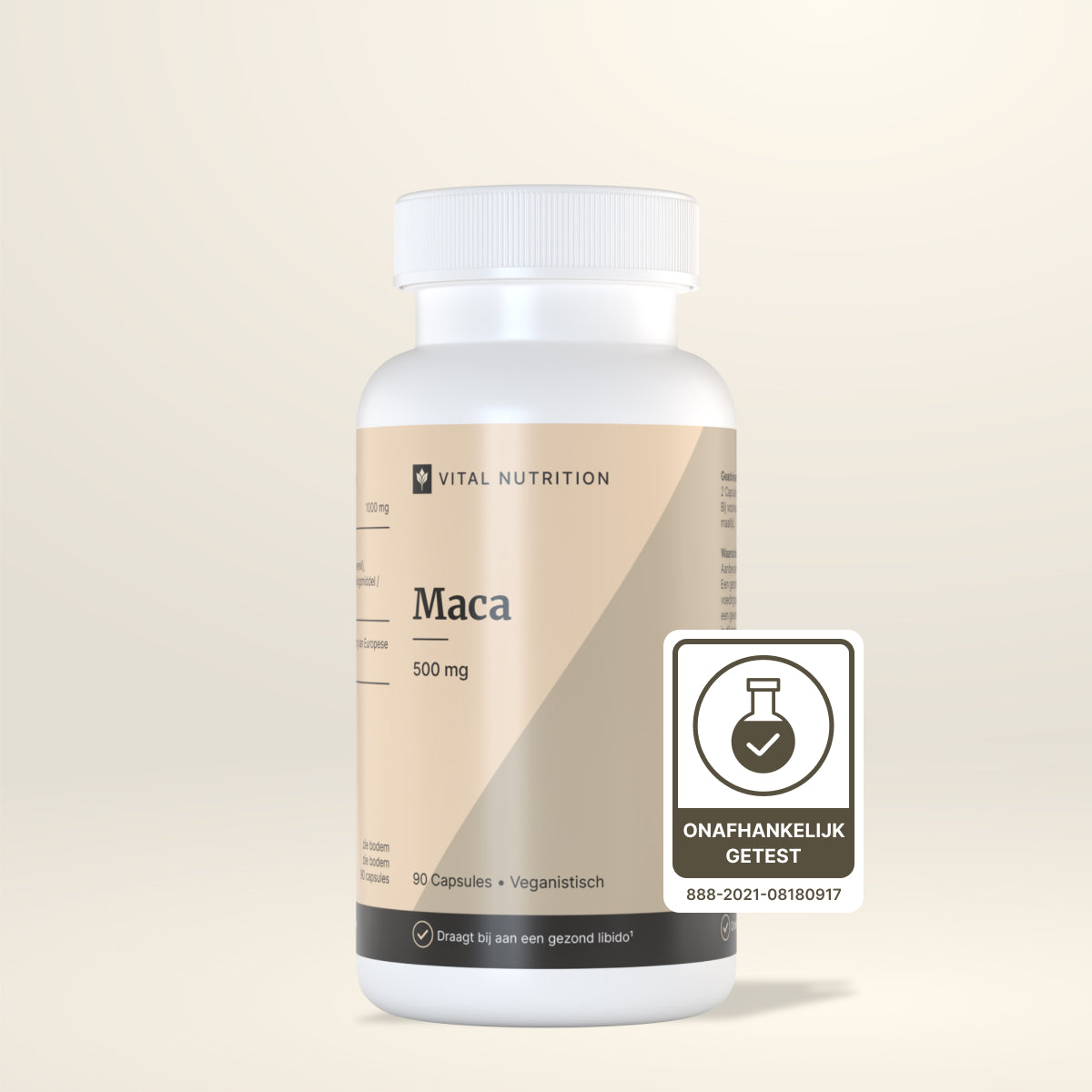 Maca van Vital Nutrition onafhankelijk getest