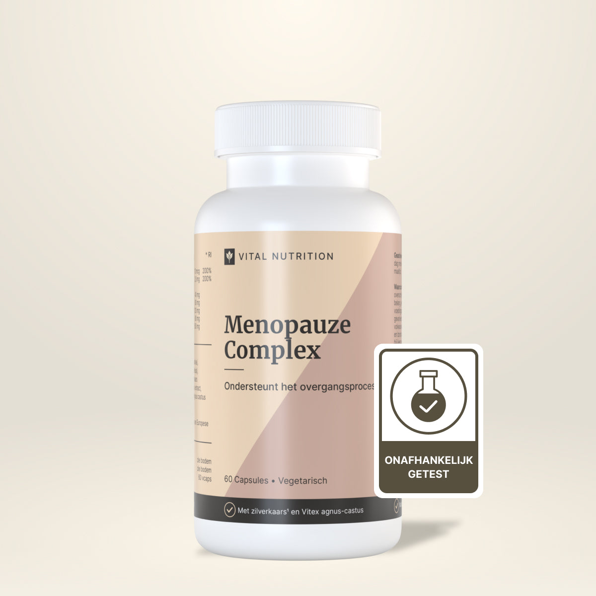 Menopauze Complex van Vital Nutrition onafhankelijk getest