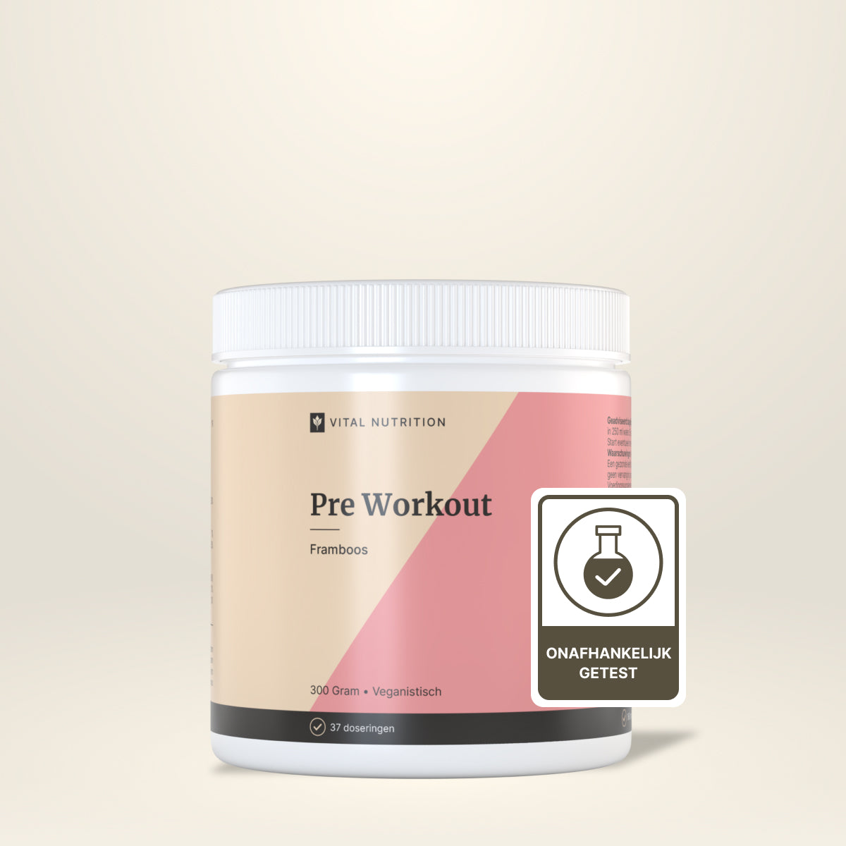 Pre Workout  van Vital Nutrition onafhankelijk getest