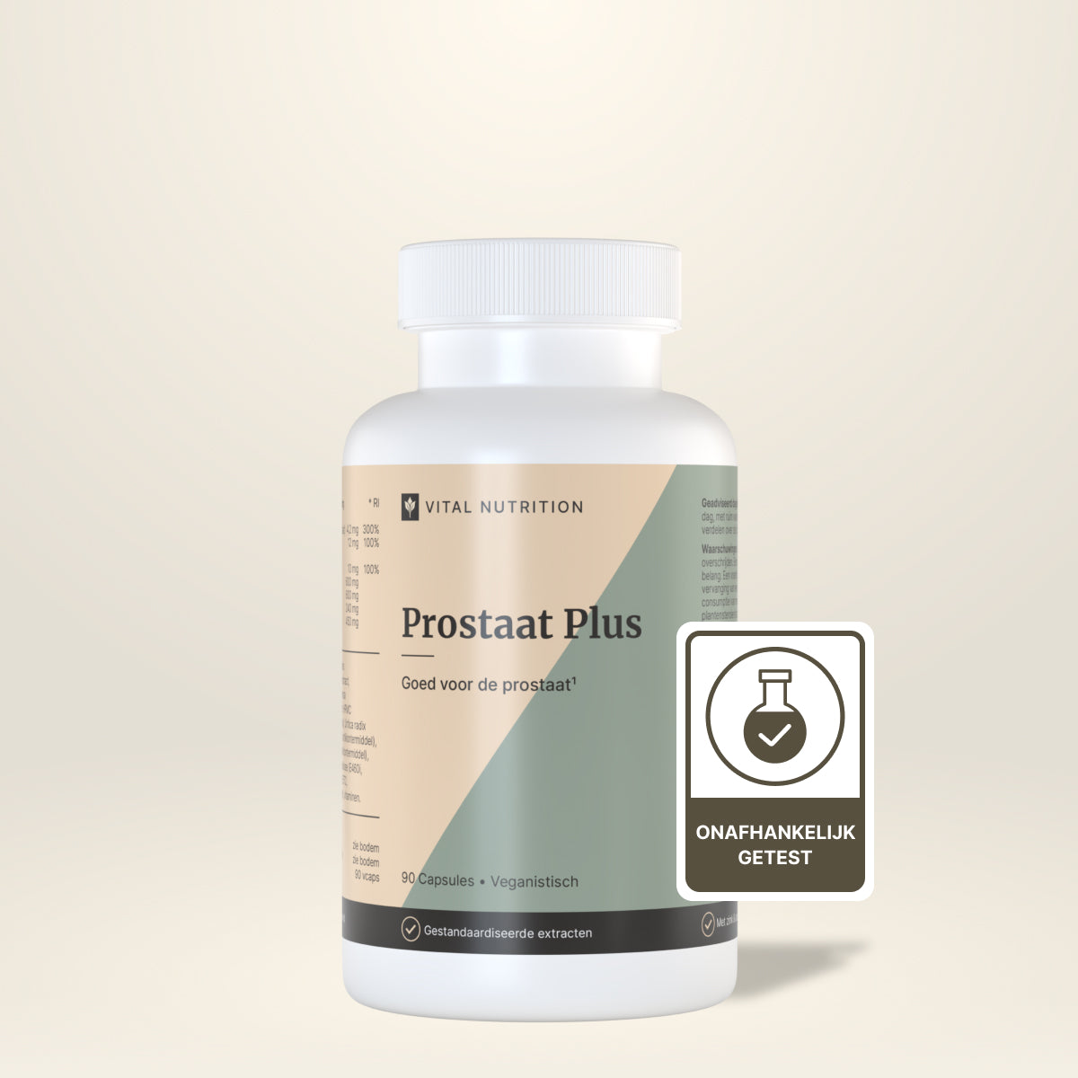 Prostaat Plus  van Vital Nutrition onafhankelijk getest