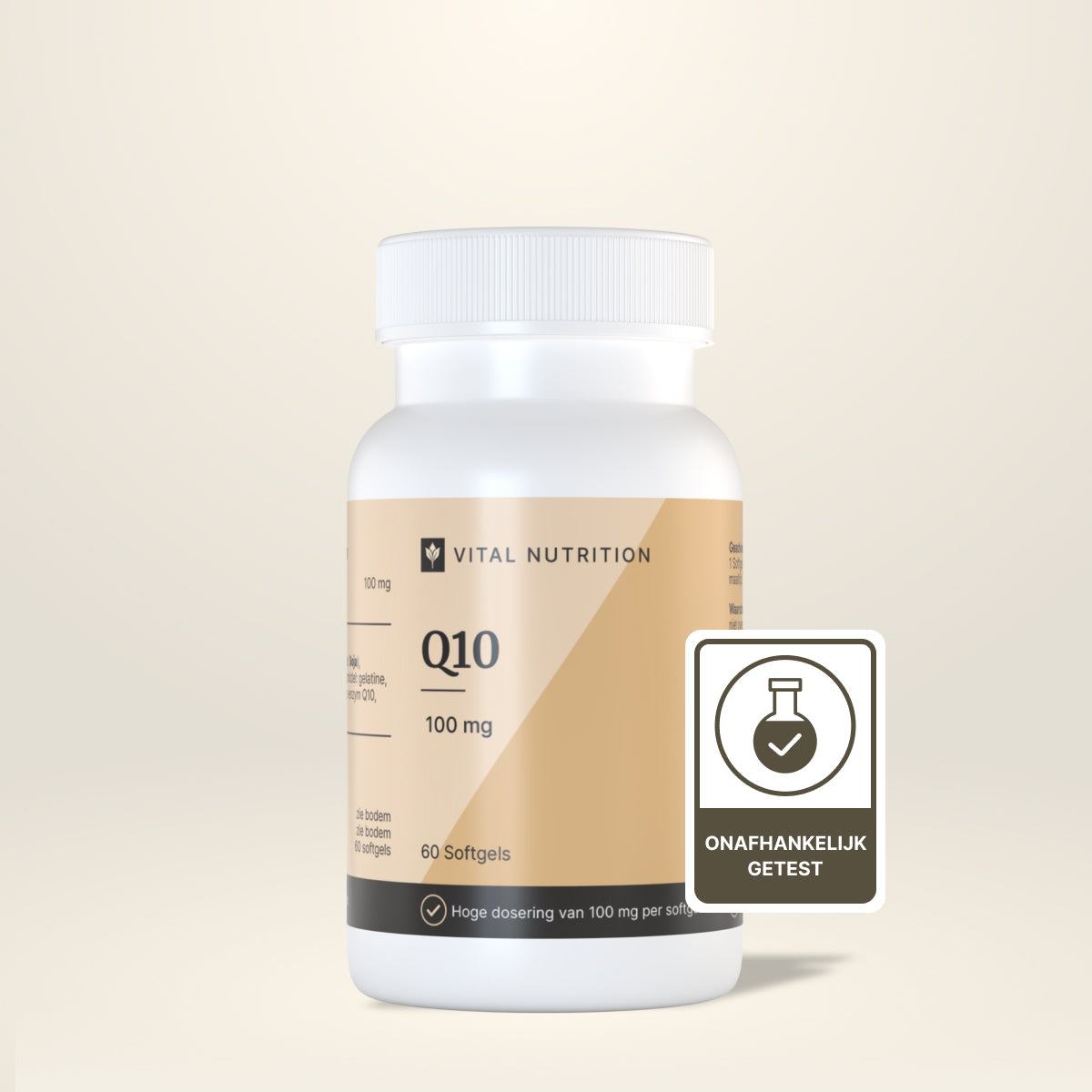 Q10 van Vital Nutrition onafhankelijk getest