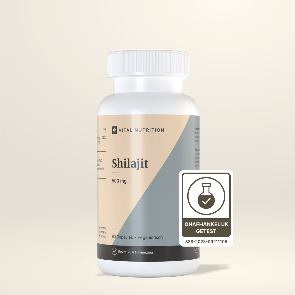 Shilajit van Vital Nutrition onafhankelijk getest