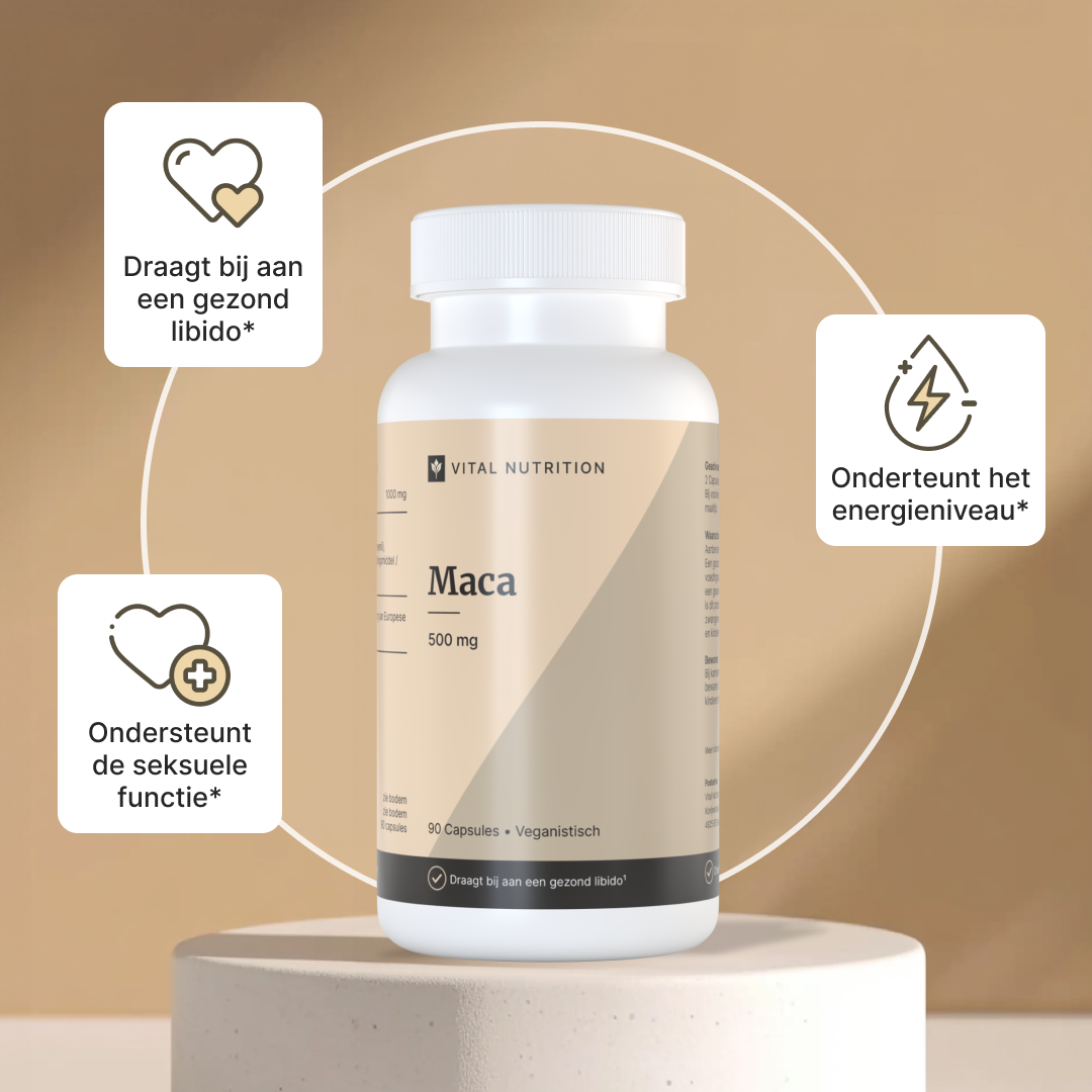 Gezondheidsvoordelen van Vital Nutrition Maca