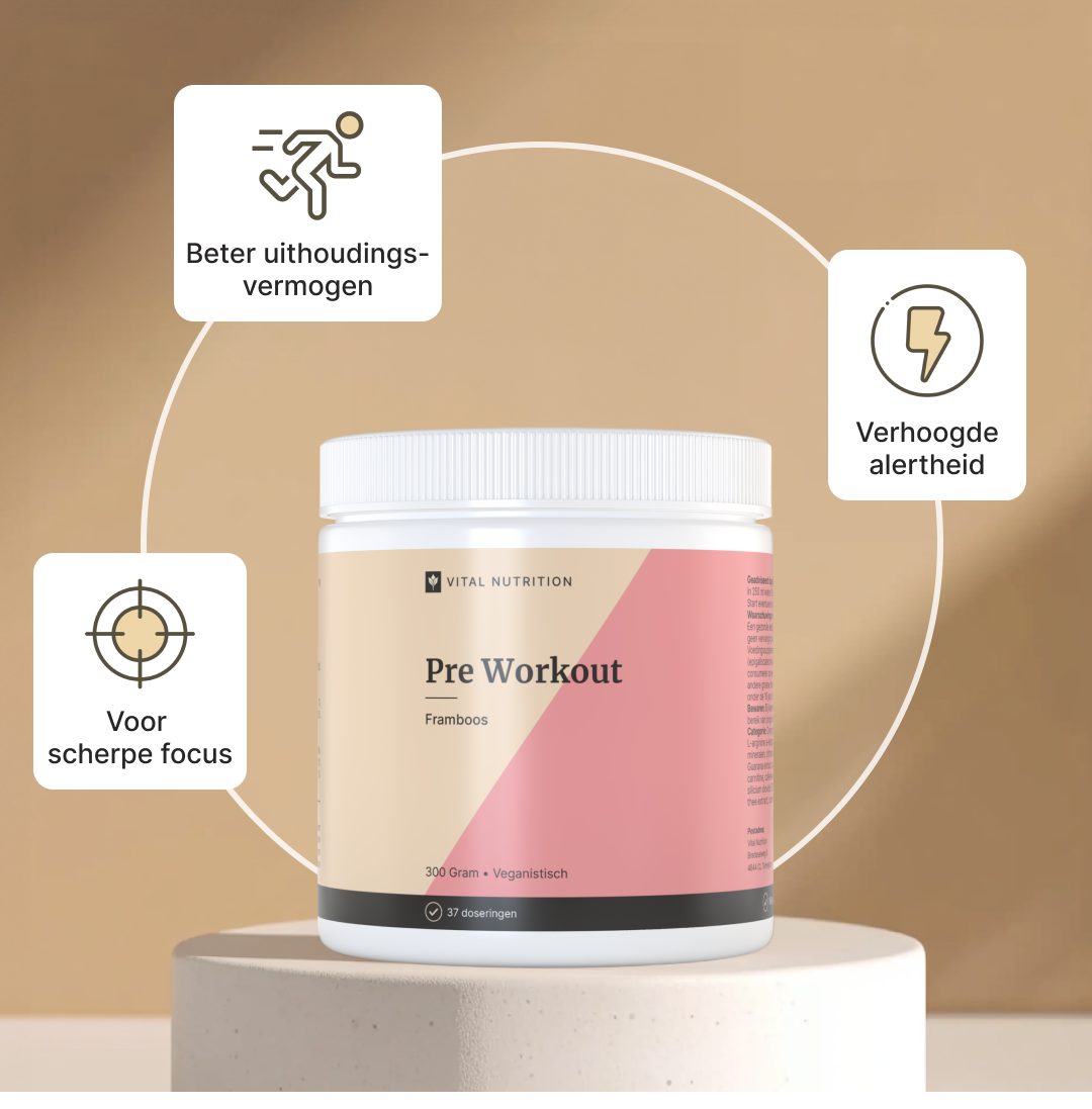 Gezondheidsvoordelen van Vital Nutrition Pre Workout