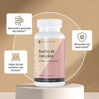 Gezondheidsvoordelen van ProBio 10 Complex probiotica van Vital Nutrition
