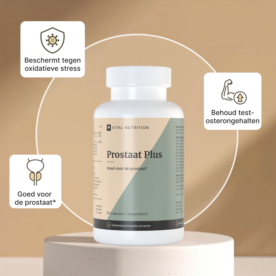 Gezondheidsvoordelen van Vital Nutrition Prostaat Plus