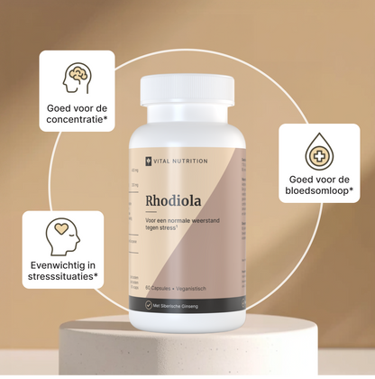 Gezondheidsvoordelen van Vital Nutrition Rhodiola