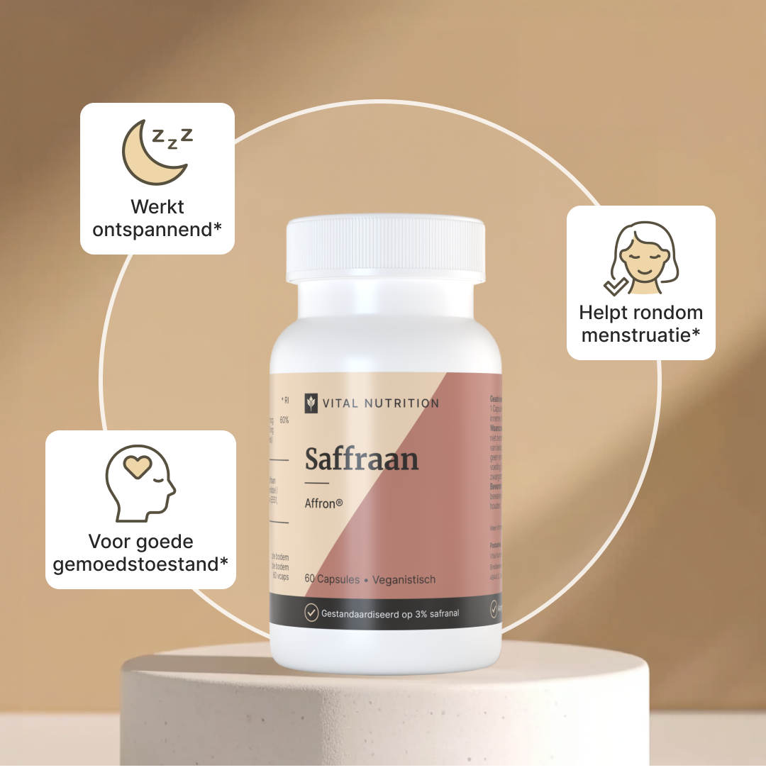 Gezondheidsvoordelen van Vital Nutrition Saffraan