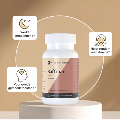Gezondheidsvoordelen van Vital Nutrition Saffraan